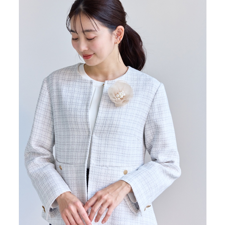 オーガンジーフラワーコサージュ | ROPE' PICNIC | 詳細画像4 