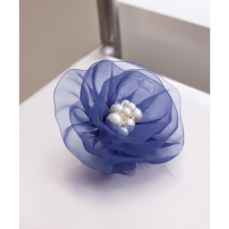 ネイビー(40) | オーガンジーフラワーコサージュ | ROPE' PICNIC