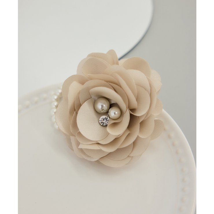 パール×サテンフラワーコサージュ | ROPE' PICNIC | 詳細画像3 