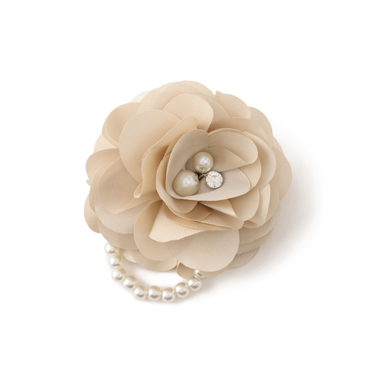 パール×サテンフラワーコサージュ | ROPE' PICNIC | 詳細画像6 