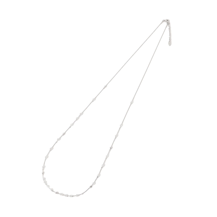 飛ばしクリアビーズミディアムネックレス | ROPE' PICNIC | 詳細画像4 