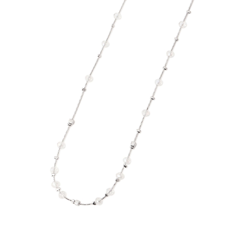 飛ばしクリアビーズミディアムネックレス | ROPE' PICNIC | 詳細画像5 