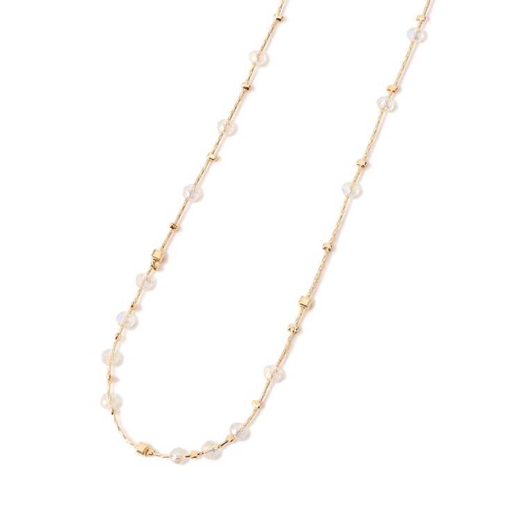 飛ばしクリアビーズミディアムネックレス | ROPE' PICNIC | 詳細画像9 