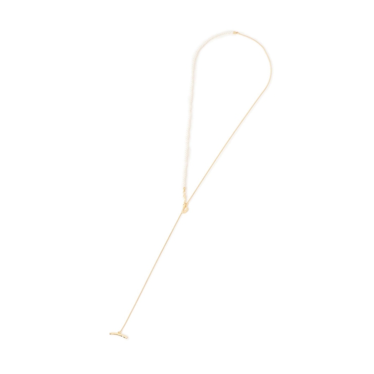 パール×チェーンラリエットネックレス | ROPE' PICNIC | 詳細画像7 