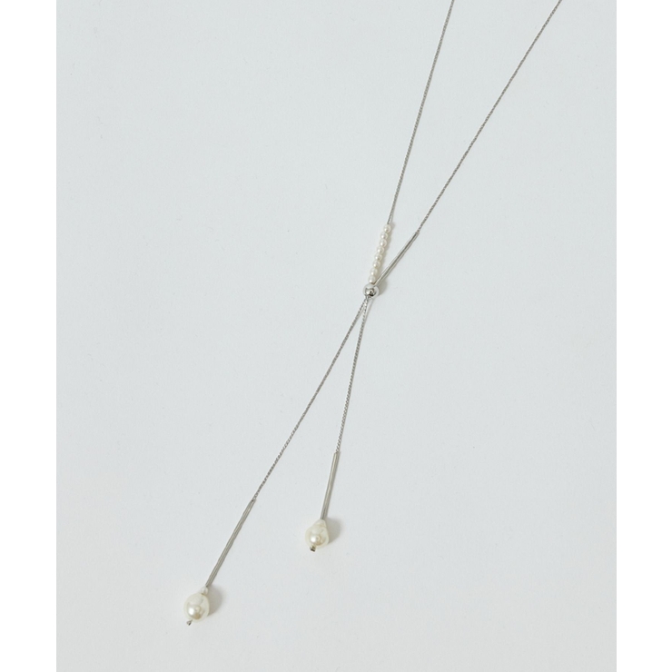 パールトップラリエットネックレス | ROPE' PICNIC | 詳細画像8 