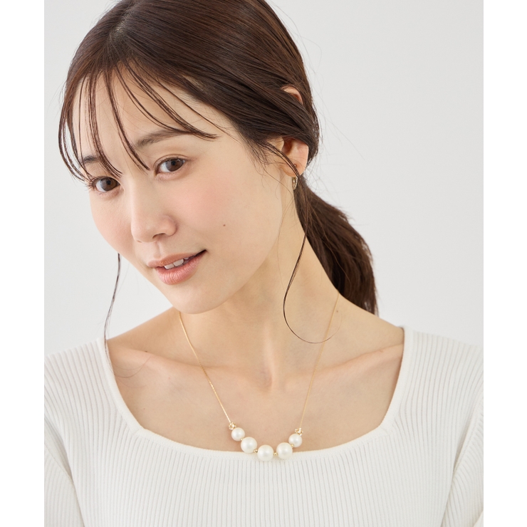 ロンデル×パールネックレス | ROPE' PICNIC | 詳細画像4 