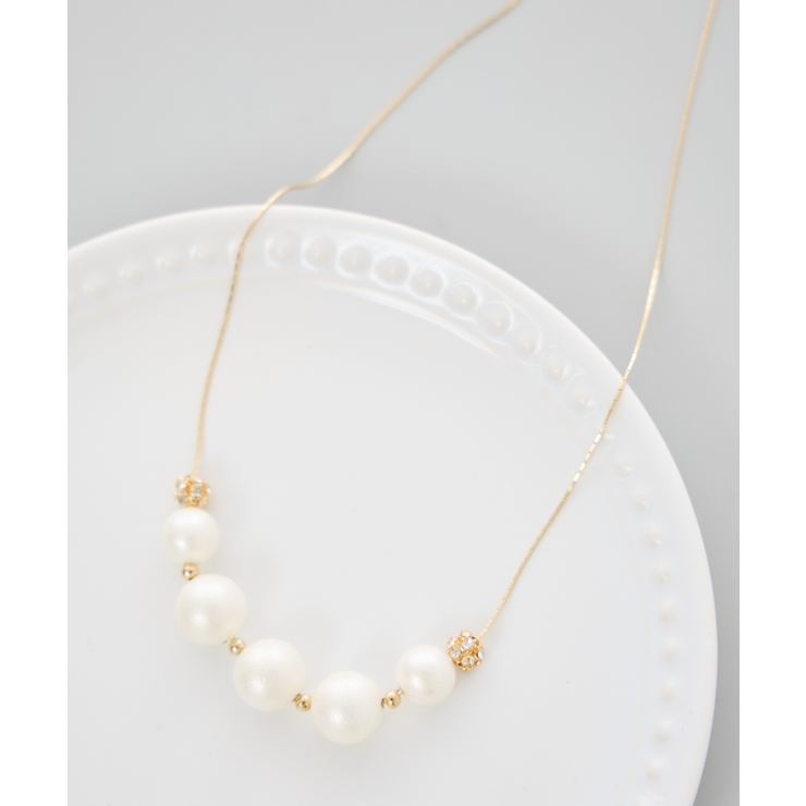 ゴールド(90) | ロンデル×パールネックレス | ROPE' PICNIC