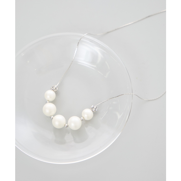 シルバー(93) | ロンデル×パールネックレス | ROPE' PICNIC