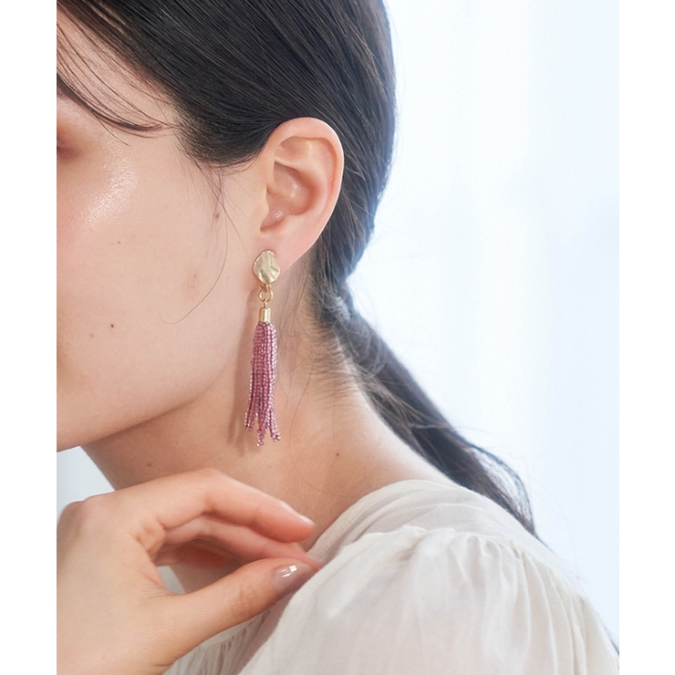 マットビーズタッセルイヤリング 品番 Rpcw Rope Picnic ロペピクニック のレディースファッション通販 Shoplist ショップリスト