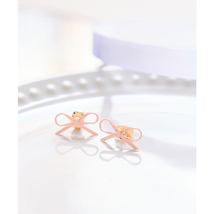 ミニリボンピアス | ROPE' PICNIC | 詳細画像1 