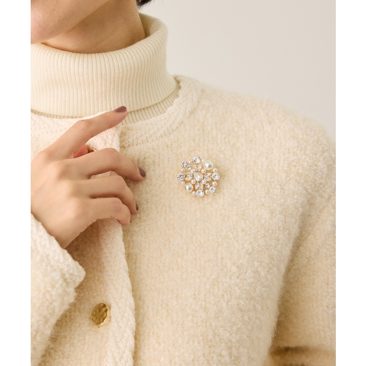 ゴールド(90) | アソートビジューブローチ | ROPE' PICNIC