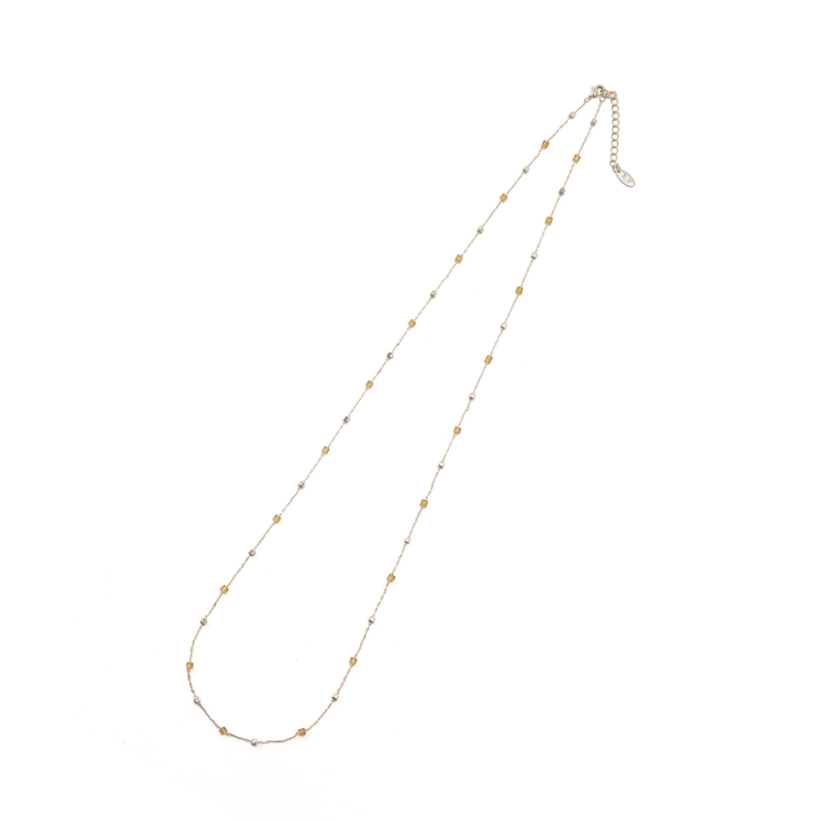 飛ばしスクエアビーズロングネックレス | ROPE' PICNIC | 詳細画像3 