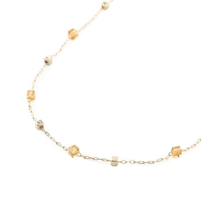 飛ばしスクエアビーズロングネックレス | ROPE' PICNIC | 詳細画像4 