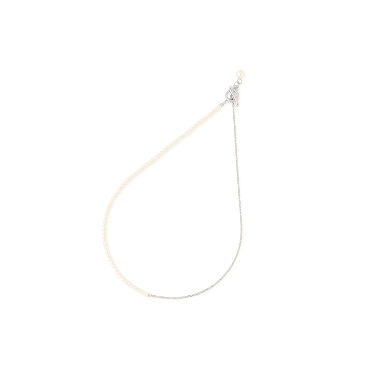 チェーン×パールショートスライドネックレス | ROPE' PICNIC | 詳細画像11 