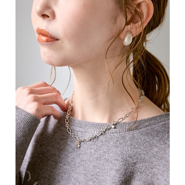 チャームデザインショートネックレス | ROPE' PICNIC | 詳細画像3 