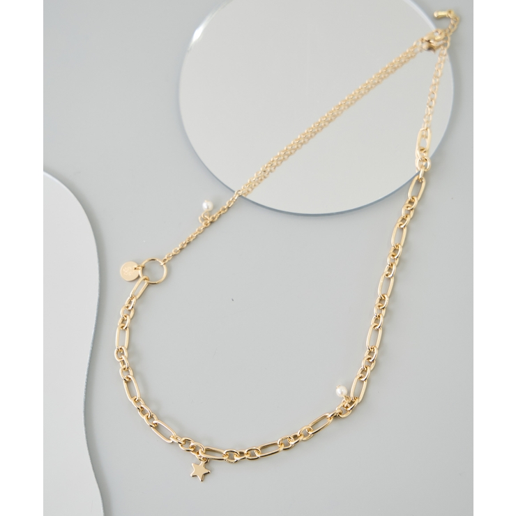 ゴールド(90) | チャームデザインショートネックレス | ROPE' PICNIC