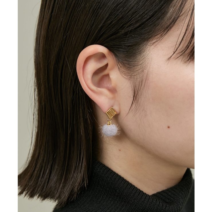 シャギーボールピアス | ROPE' PICNIC | 詳細画像2 