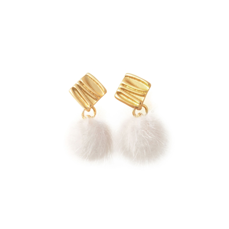 シャギーボールピアス | ROPE' PICNIC | 詳細画像7 