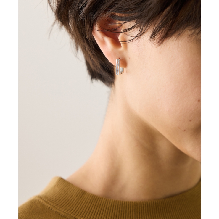 スクエアフープピアス | ROPE' PICNIC | 詳細画像4 