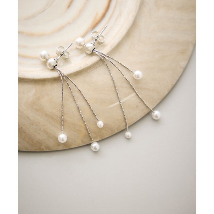 シルバー(93) | パールロングピアス | ROPE' PICNIC