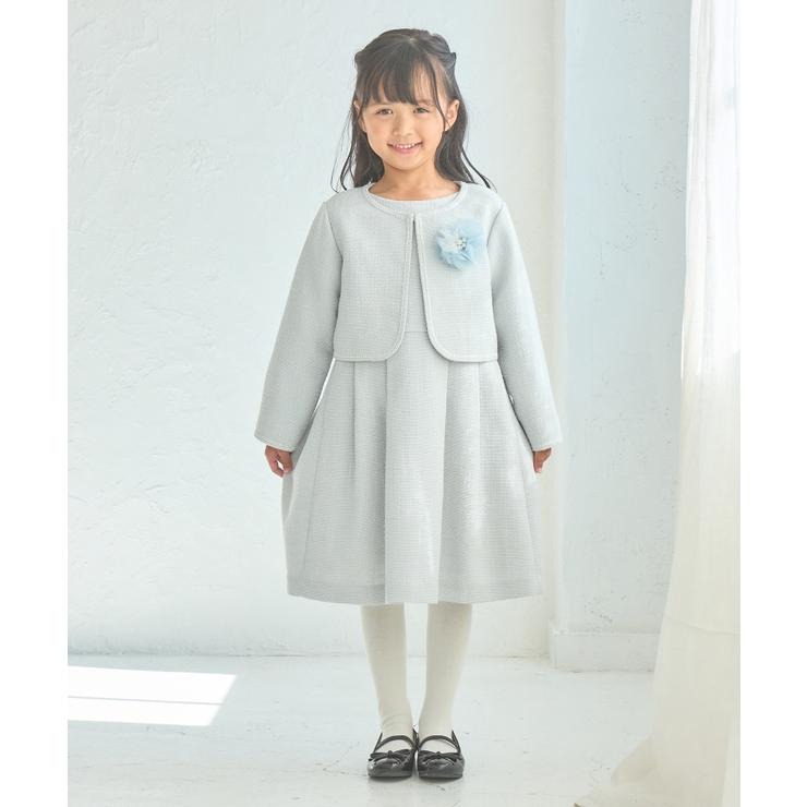 KIDS】ラメチュールコサージュ/セレモニー[品番：RPCW0040834