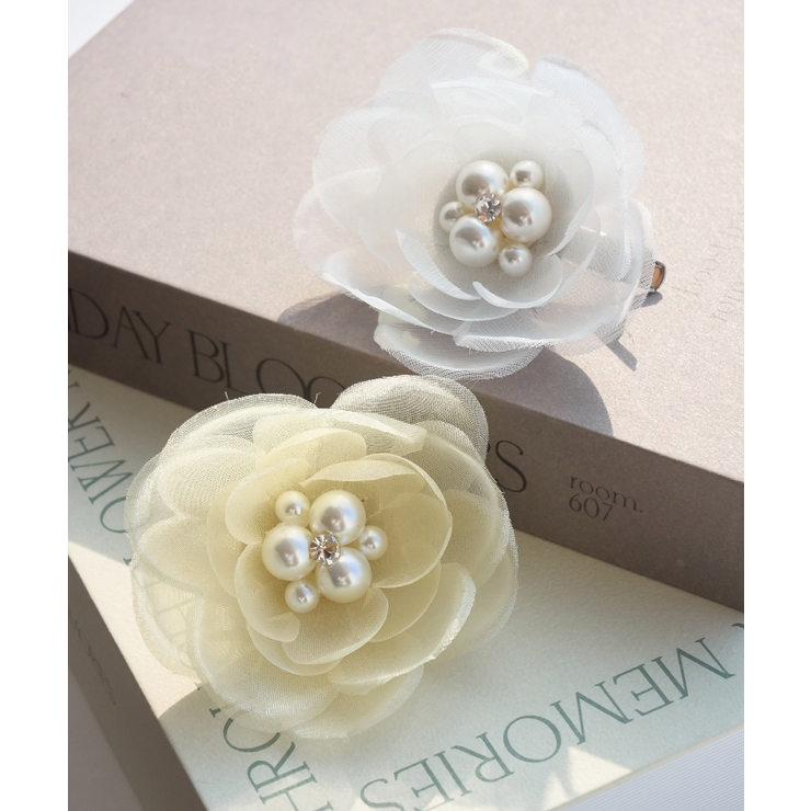 イエロー(80) | 【KIDS】ミニフラワーコサージュ2個セット/セレモニー | ROPE' PICNIC【KIDS】