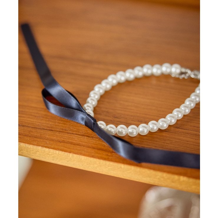 【KIDS/キッズ】パールリボンネックレス | ROPE' PICNIC【KIDS】 | 詳細画像3 