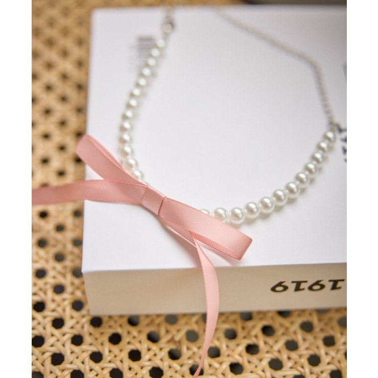 【KIDS/キッズ】パールリボンネックレス | ROPE' PICNIC【KIDS】 | 詳細画像6 