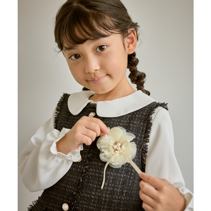 【KIDS/キッズ】チュールレースコサージュ | ROPE' PICNIC【KIDS】 | 詳細画像1 