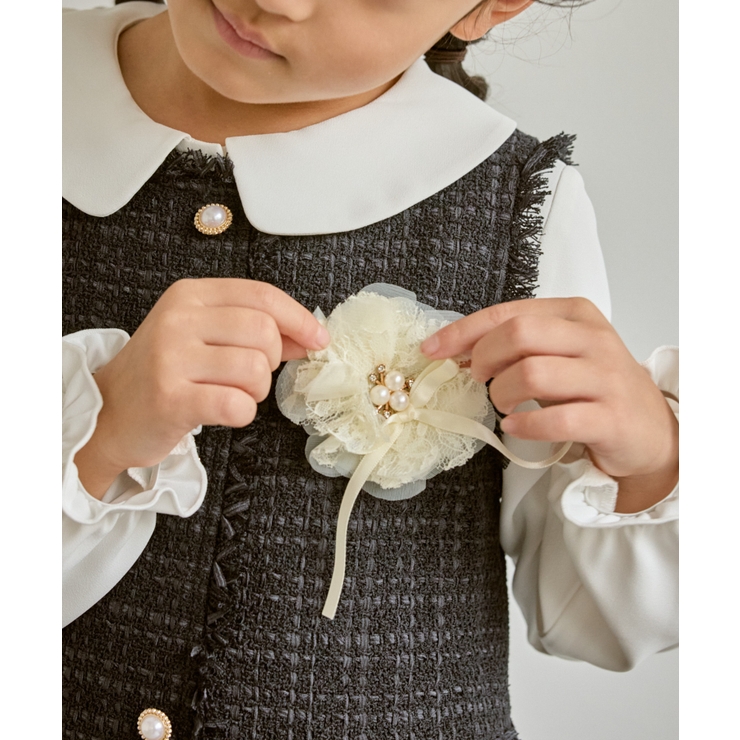【KIDS/キッズ】チュールレースコサージュ | ROPE' PICNIC【KIDS】 | 詳細画像3 