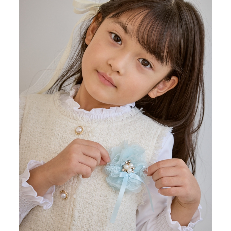 【KIDS/キッズ】チュールレースコサージュ | ROPE' PICNIC【KIDS】 | 詳細画像4 