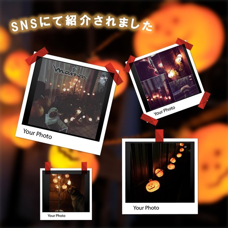 ハロウィン雑貨 イルミネーション LEDライト | karei | 詳細画像2 