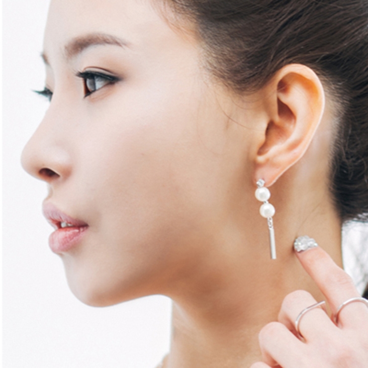 【ea18130】ピアス レディース パール | KawaiCat | 詳細画像8 