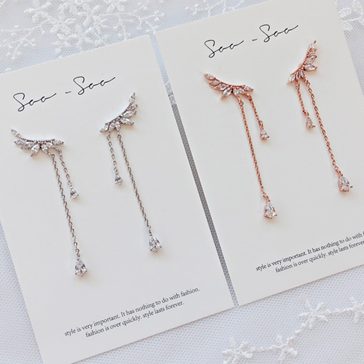 シルバー92 4芯 ピアス | KawaiCat | 詳細画像2 