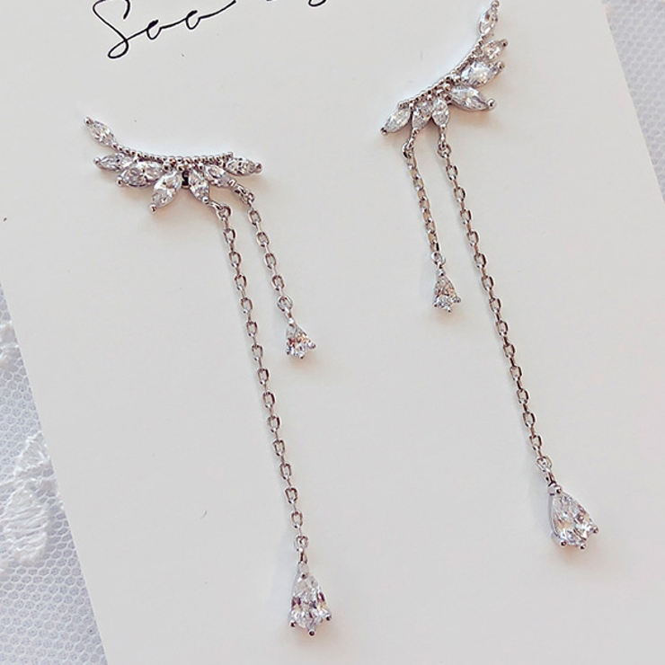 シルバー92 4芯 ピアス | KawaiCat | 詳細画像11 