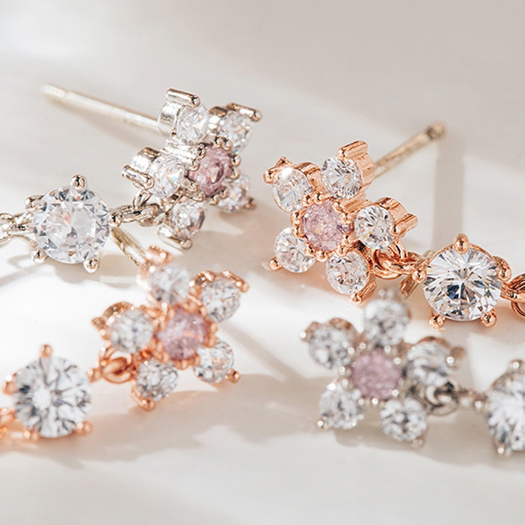 シルバー芯 ピアス レディース | KawaiCat | 詳細画像17 