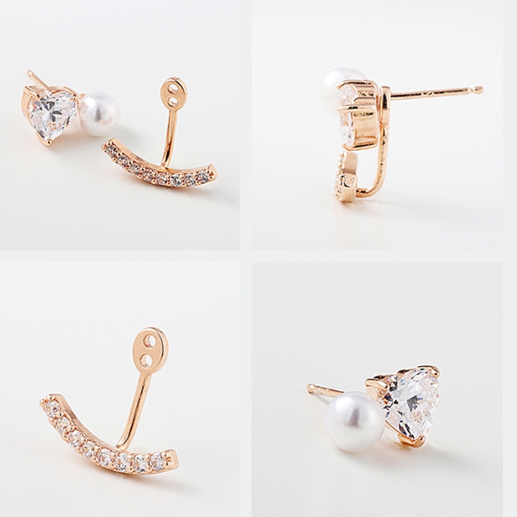 シルバー芯 ピアス レディース | KawaiCat | 詳細画像12 