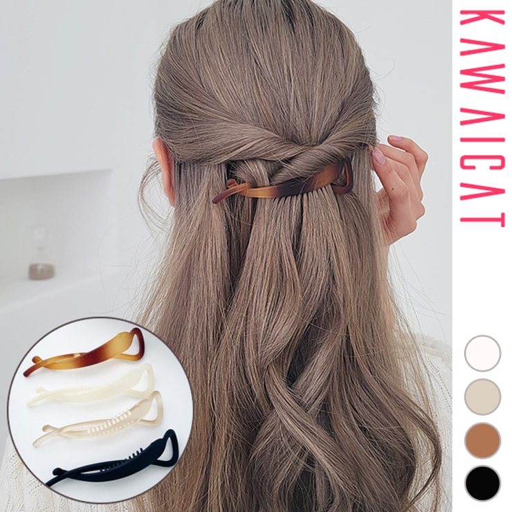 ヘアアクセサリー レディース ヘアクリップ | KawaiCat | 詳細画像1 