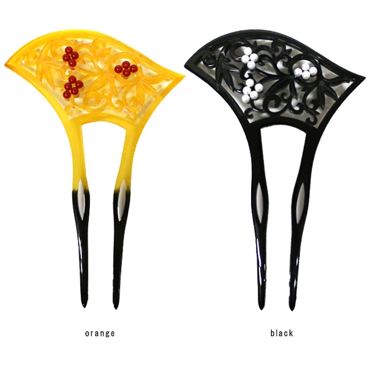 かんざし 簪 南天 洒落用 小紋 髪飾り 鼈甲調 | kimonocafe | 詳細画像4 