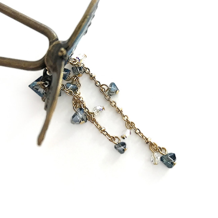 SUU簪 オオルリかんざし 浴衣 着物 蝶  | kimonocafe | 詳細画像3 