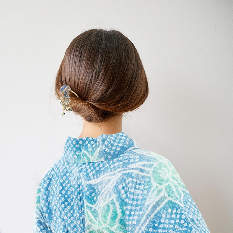 国内最安値！ SUU簪 海月かんざし クラゲ[品番：KICW0003728 くらげ 着物 浴衣 服＆ファッション小物