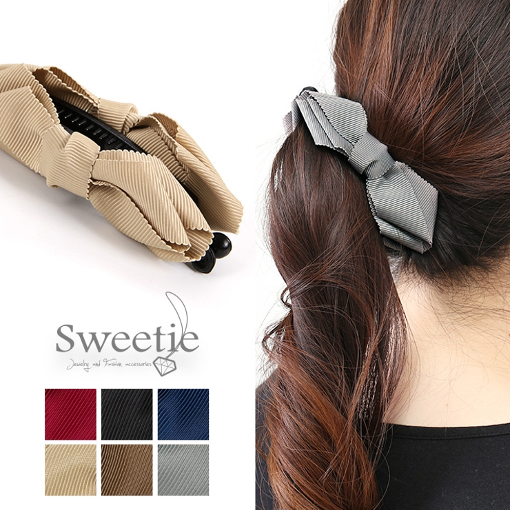 ダブルリボンバナナクリップ 小物 ファッション雑貨 品番 Ik Kirakirashop キラキラショップ のレディース ファッション通販 Shoplist ショップリスト