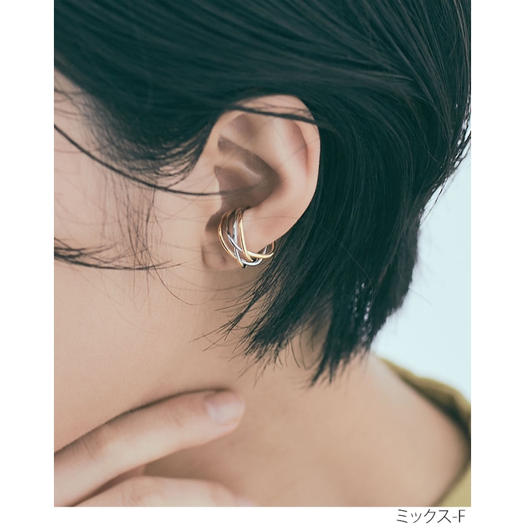 シルバー Times ゴールドミックスイヤーカフ 小物 アクセサリー 品番 Ik Kirakirashop キラキラショップ のレディースファッション通販 Shoplist ショップリスト