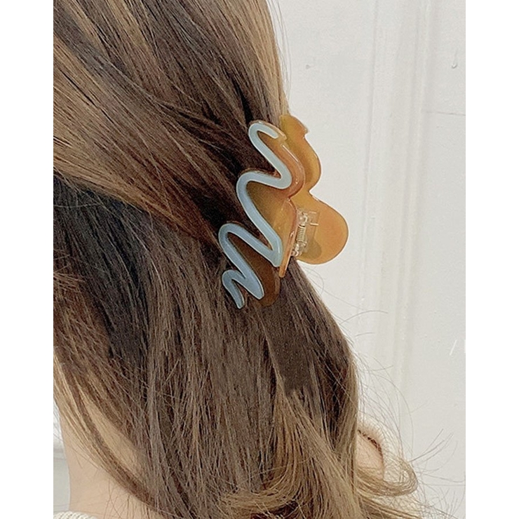 【SHOPLIST限定】ニュアンスウェーブバンスクリップ 小物 ヘアアクセサリー | kirakiraShop  | 詳細画像7 