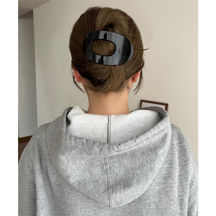 ブラック | もたれられるヘアクリップ［J1209］ もたれられるヘアクリップ レディース | KOBE LETTUCE