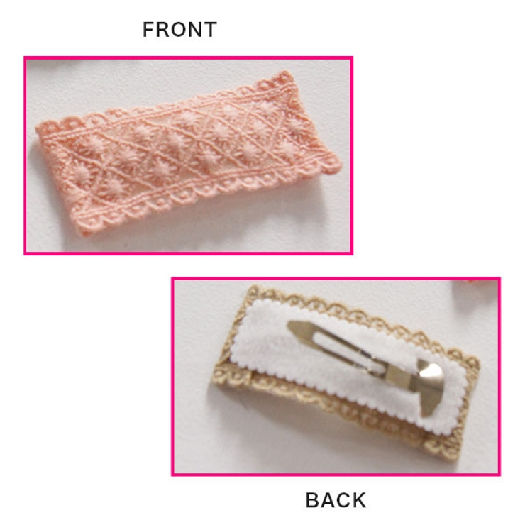 レースバレッタ 子供服 キッズ 女の子 春 夏 秋 冬 小物 韓国子供服 | 子供服Bee | 詳細画像16 