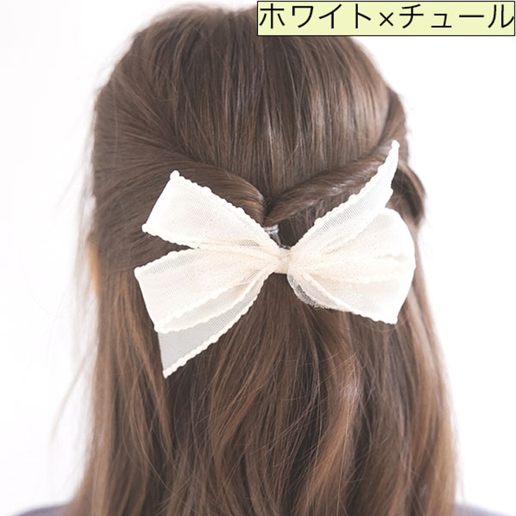 リボンヘアクリップ 子供服 キッズ 女の子 春 夏 秋 冬 小物 韓国子供服 | 子供服Bee | 詳細画像8 