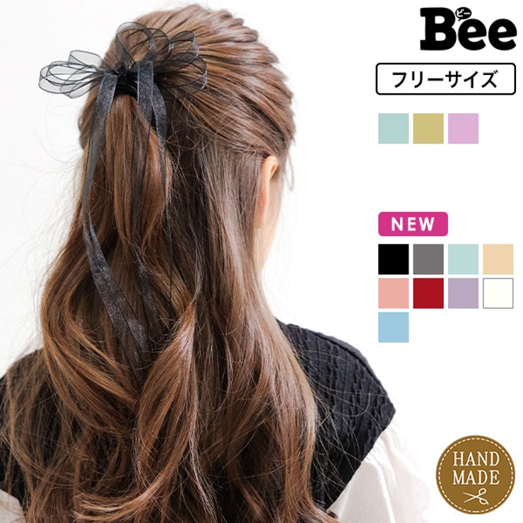 リボンヘアクリップ 子供服 キッズ 女の子 春 夏 秋 冬 小物 韓国子供服 | 子供服Bee | 詳細画像1 