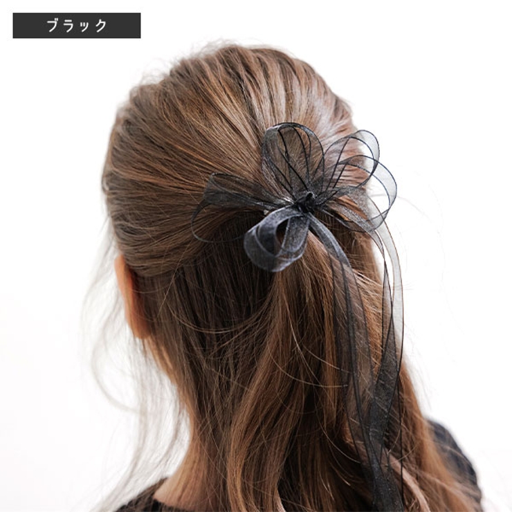 リボンヘアクリップ 子供服 キッズ 女の子 春 夏 秋 冬 小物 韓国子供服 | 子供服Bee | 詳細画像3 