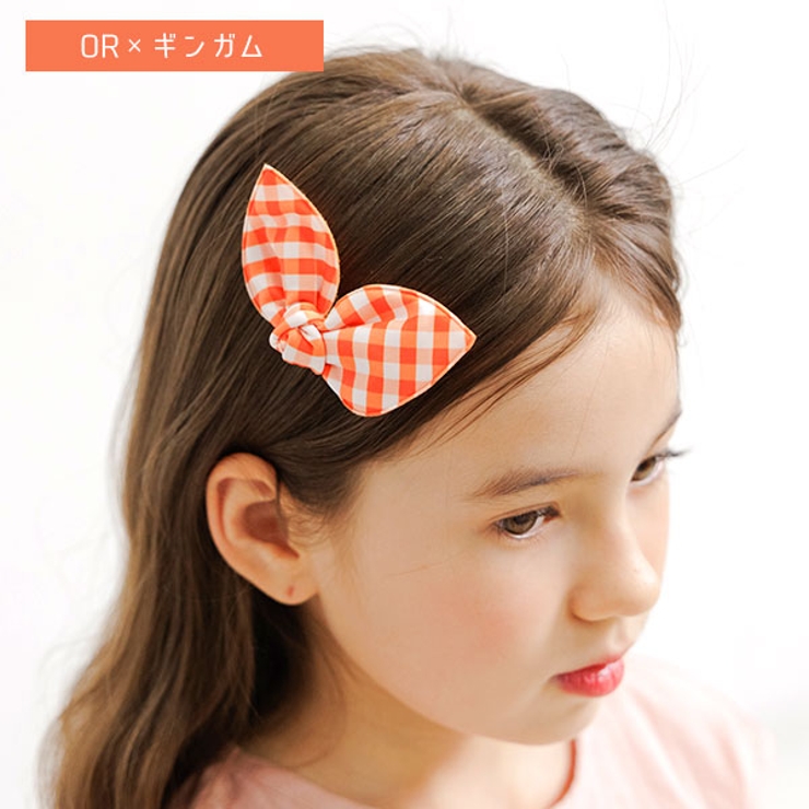 リボンヘアクリップ 子供服 キッズ 女の子 春 夏 秋 冬 韓国子供服 | 子供服Bee | 詳細画像4 